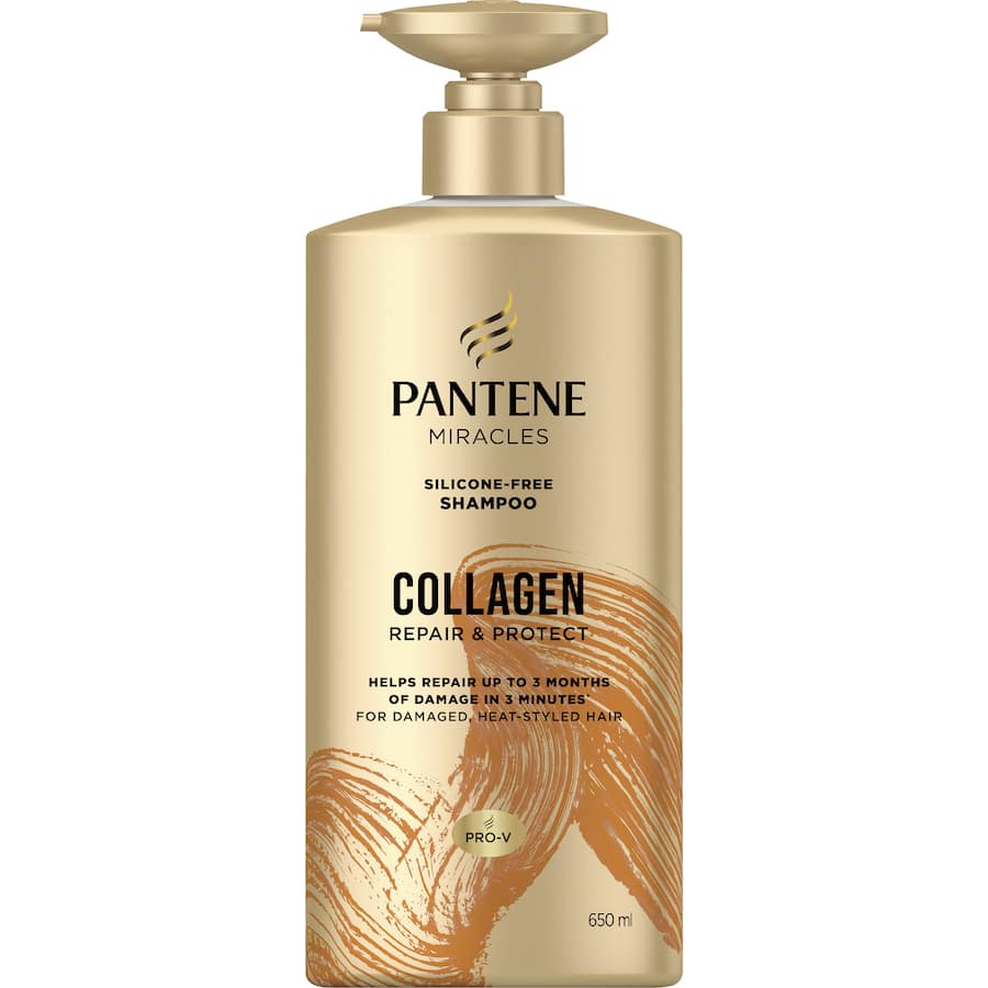 Pantene Miracles Shampoo Collagen Repair & Protect 650mL