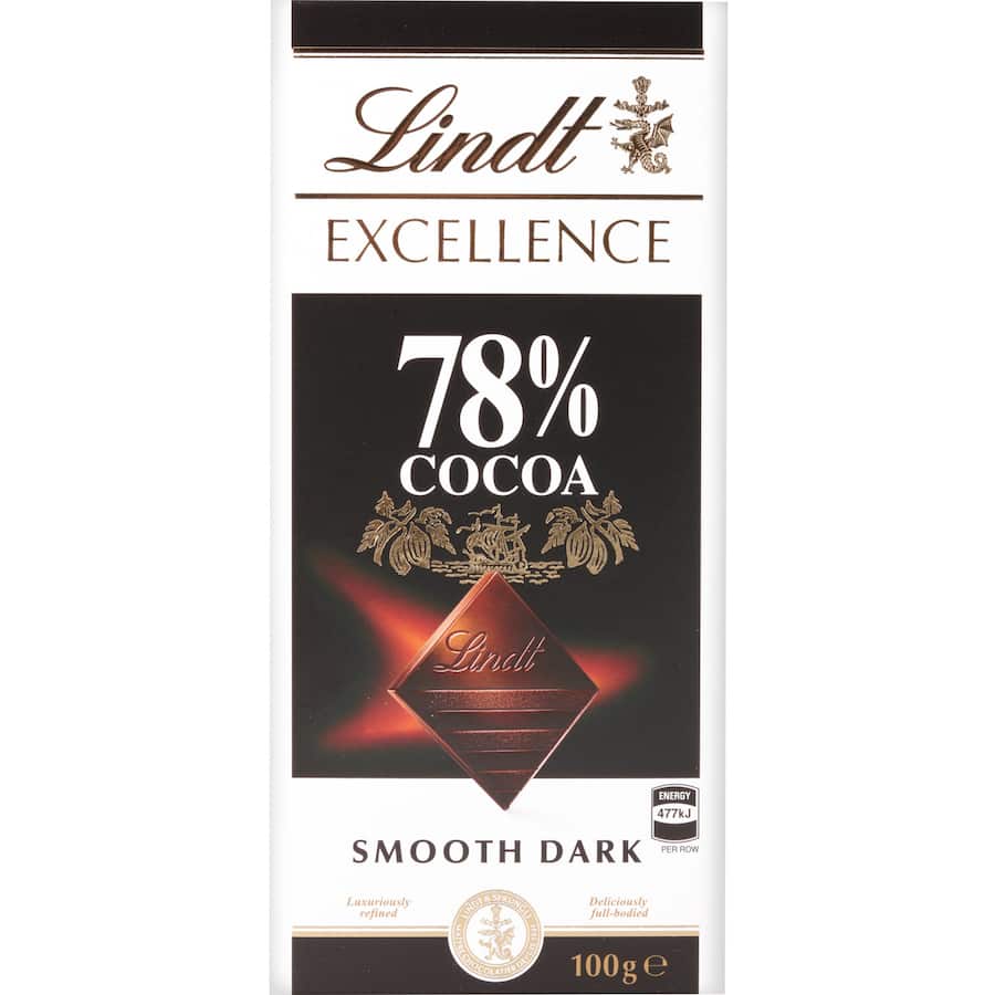 Lindt Excellence Chocolate Dark 78% 100g