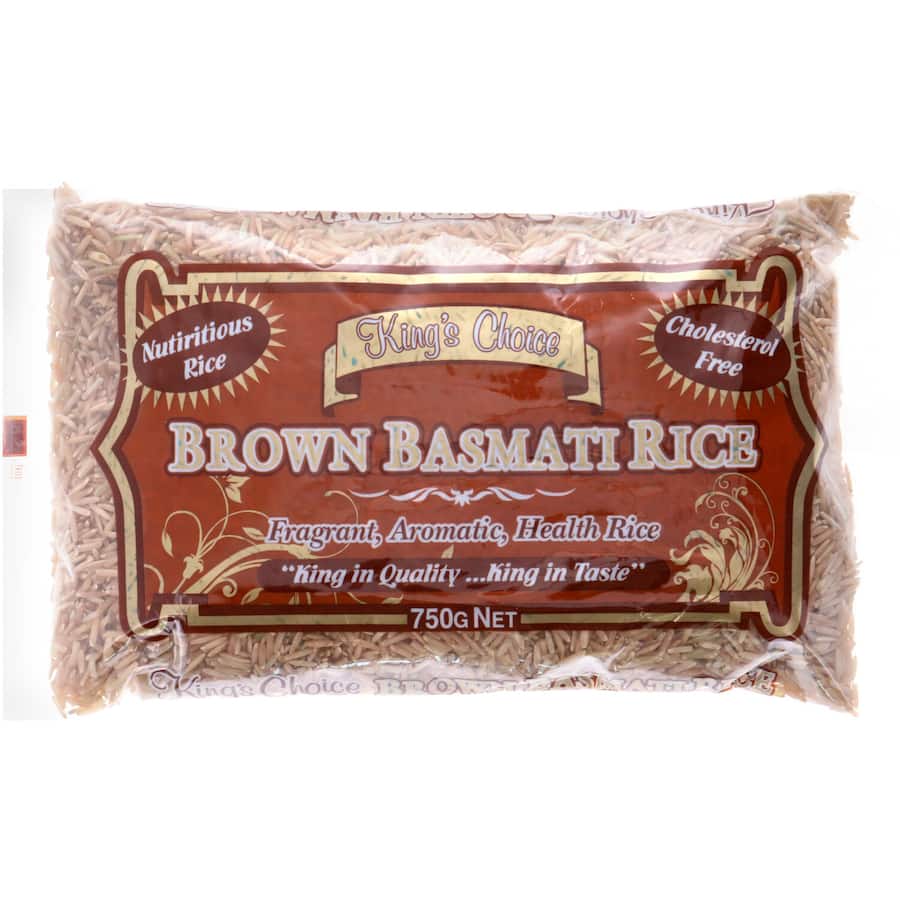 Kings Choice Basmati Rice Brown 750g