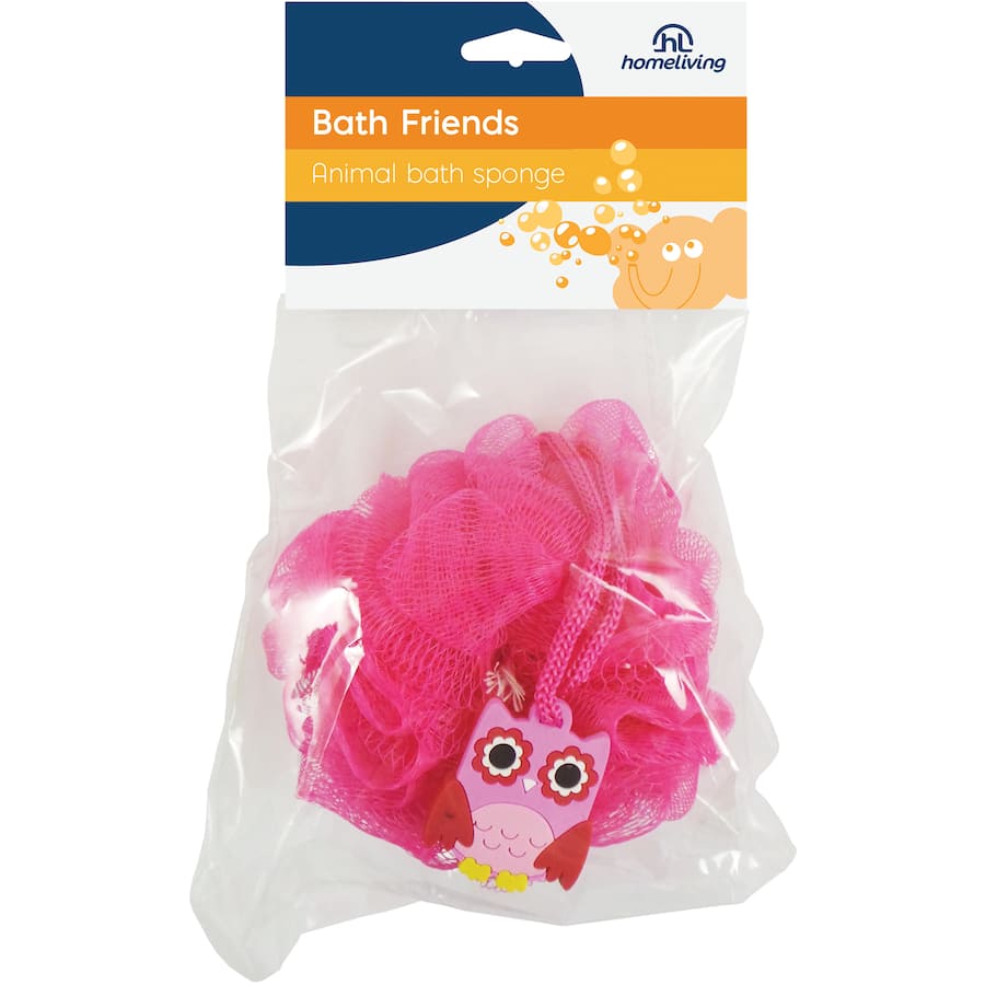 Homeliving Bath Sponge Animal 1pack