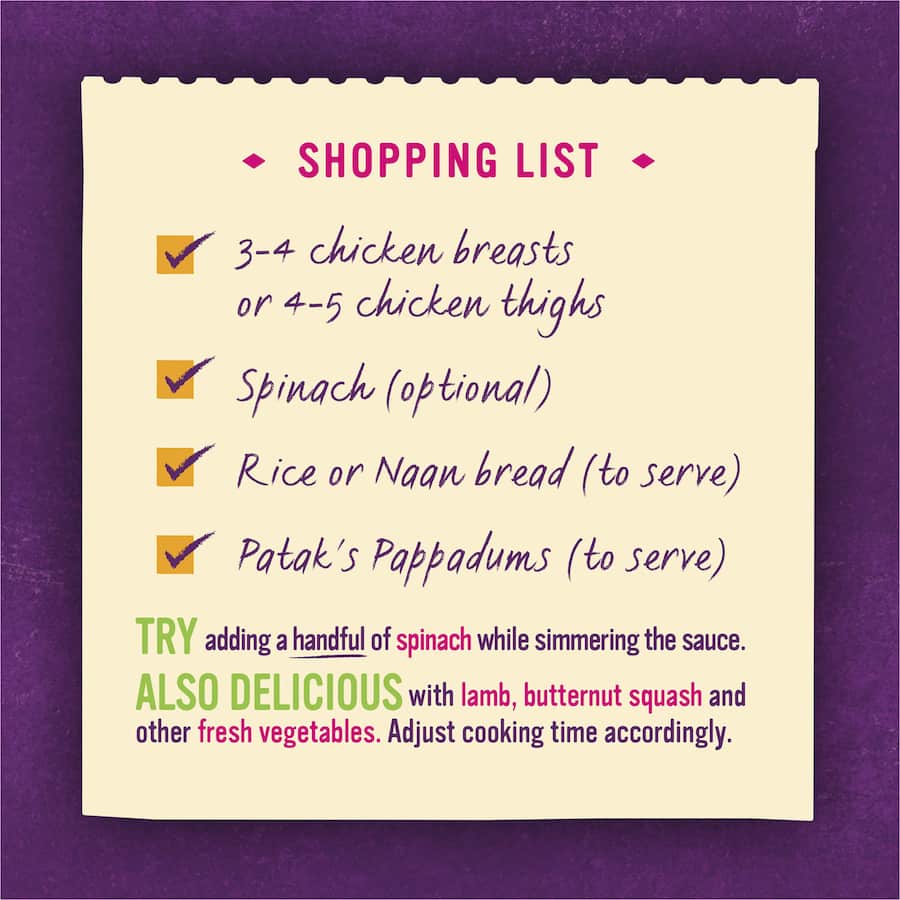 Pataks Recipe Base Rogan Josh Medium Jar 450g