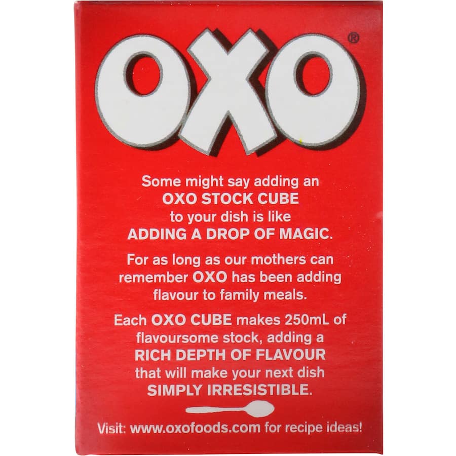 Oxo Beef Stock Reduced Salt Cubes 71g 12pack