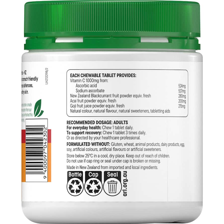 Healtheries Vitamin C Superfruits 1000mg 100pack