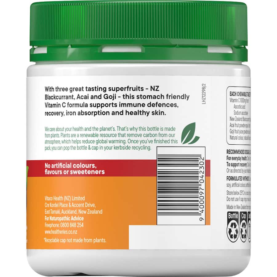 Healtheries Vitamin C Superfruits 1000mg 100pack