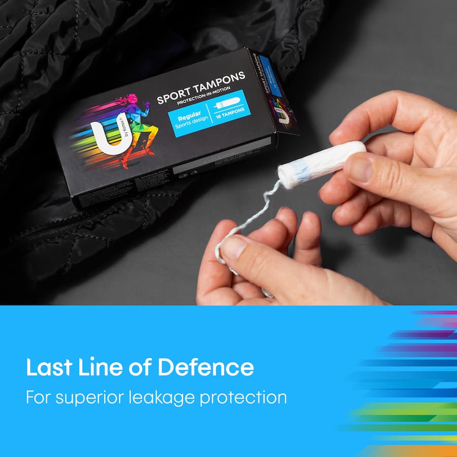 U By Kotex Tampons Regular Sport 16pack