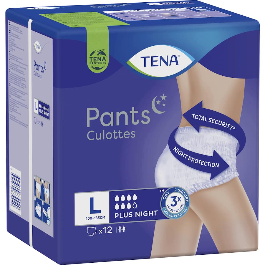 Tena Pants Night Large 12pack