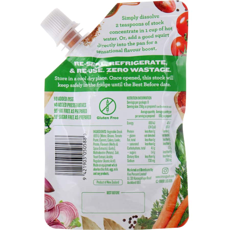 Gaults Vegetable Stock Concentrate 105g