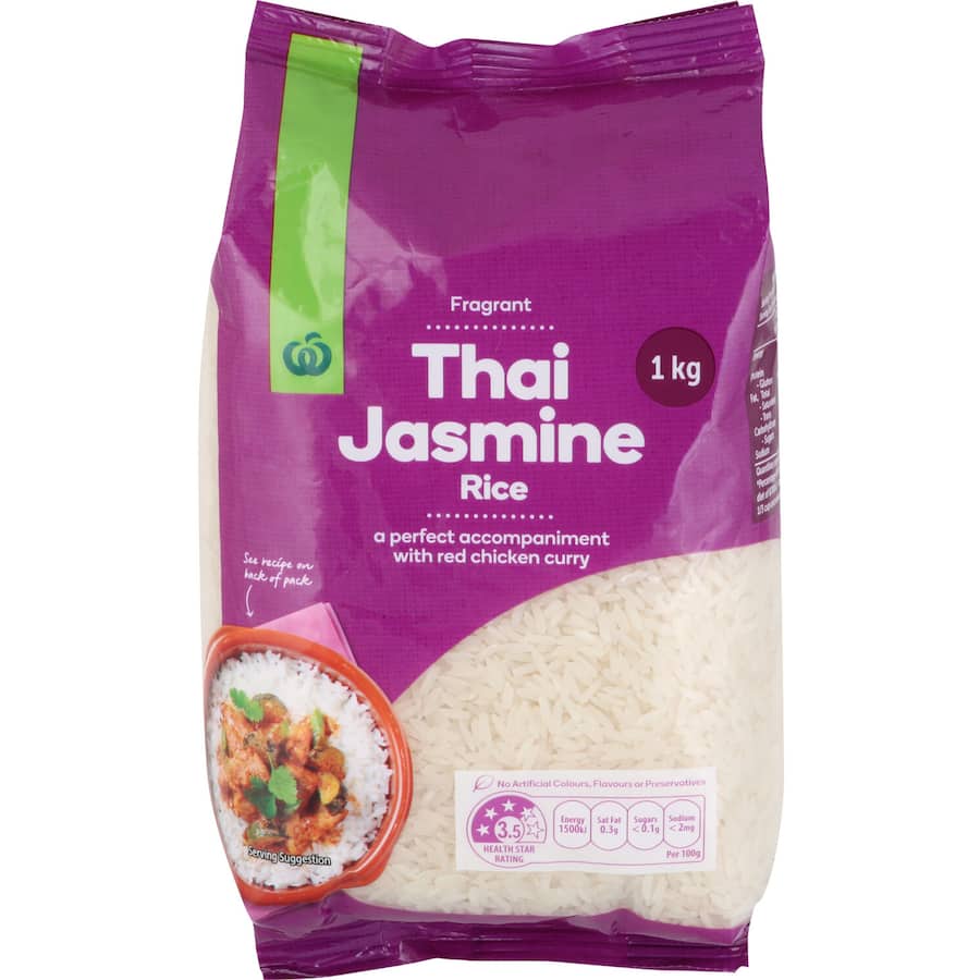 Woolworths Jasmine Rice 1kg
