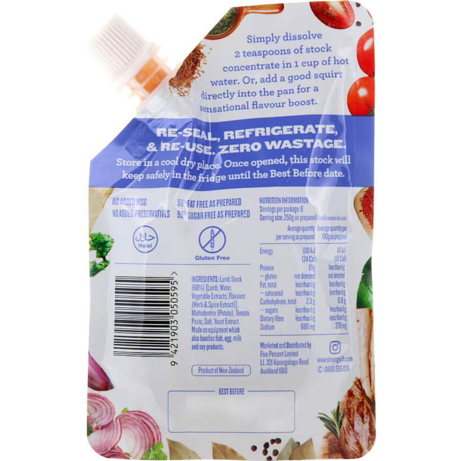 Gaults Lamb Stock Concentrate 105g