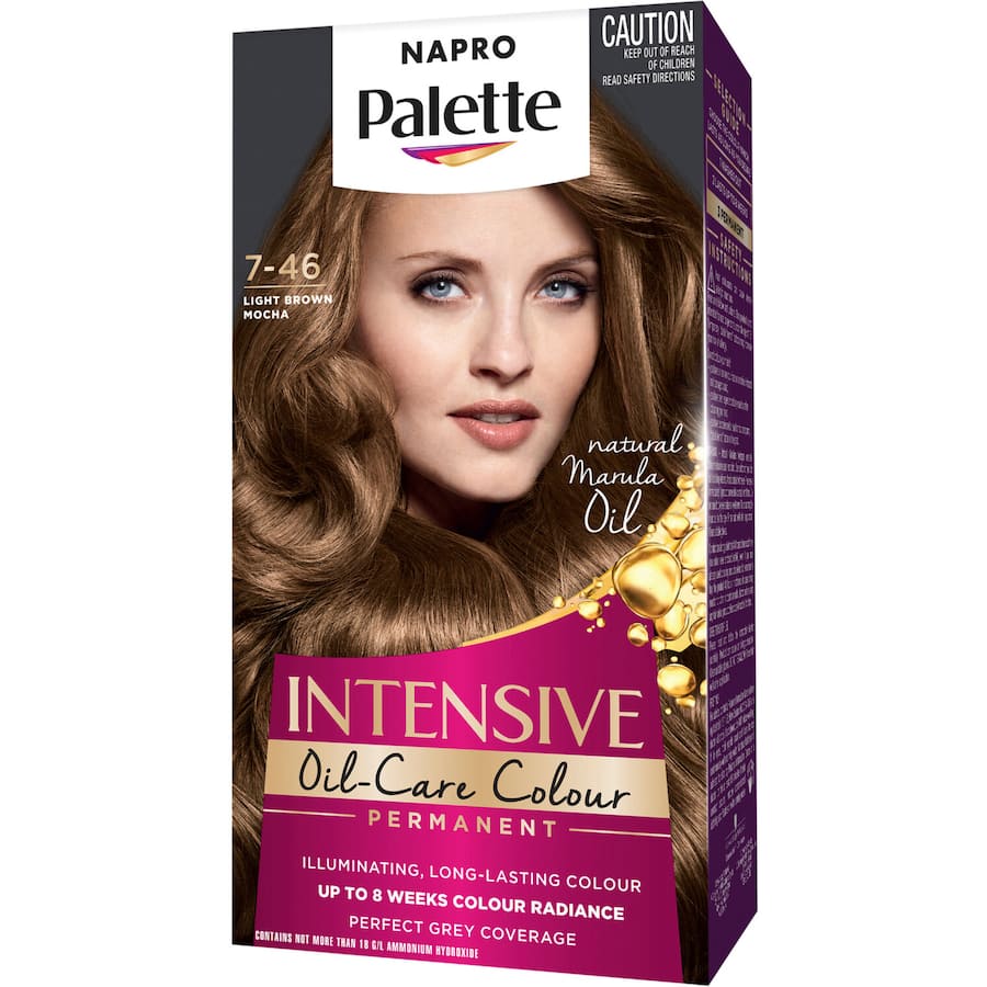 Napro Palette Hair Colour Light Brown Mocha 7-46 115ml 1pack