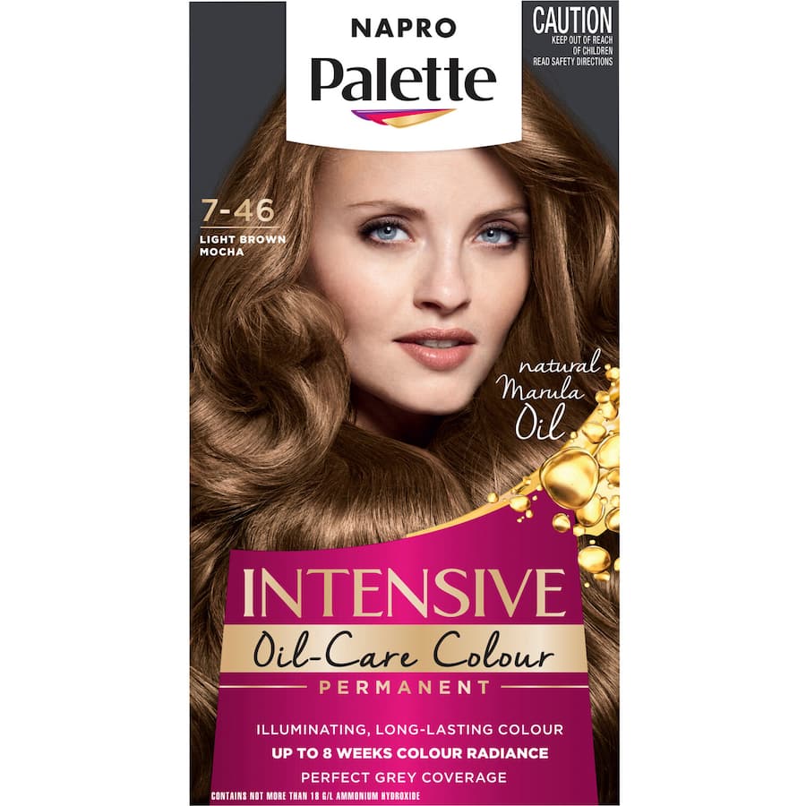 Napro Palette Hair Colour Light Brown Mocha 7-46 115ml 1pack
