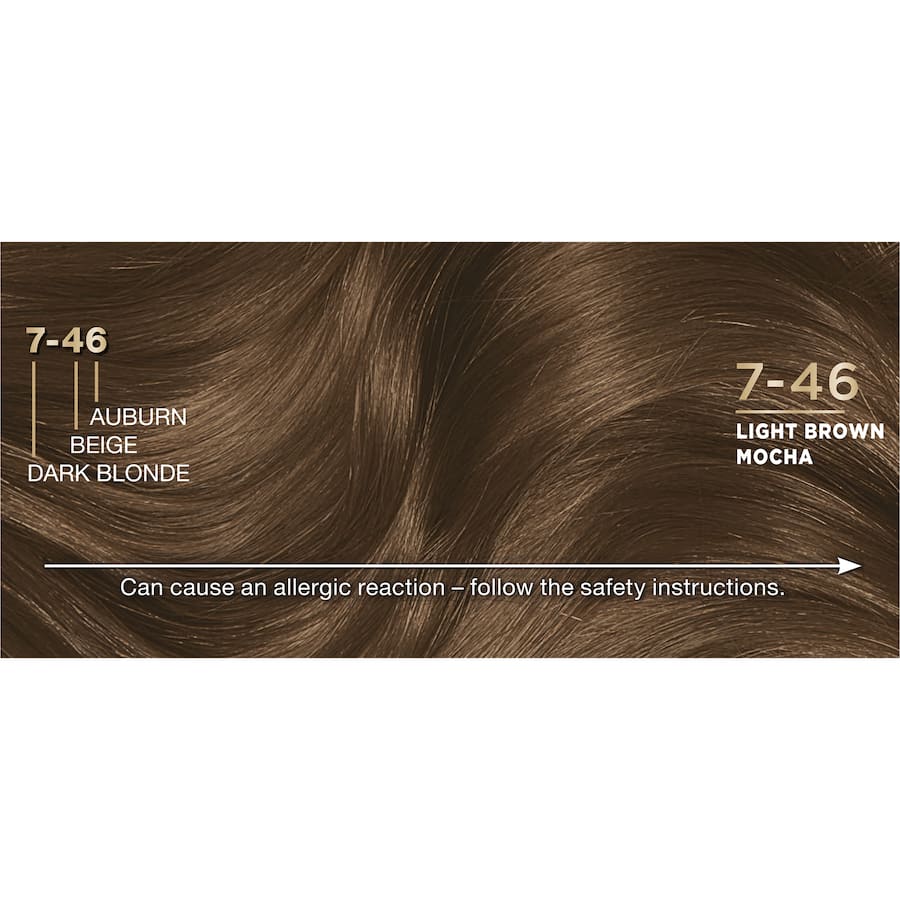 Napro Palette Hair Colour Light Brown Mocha 7-46 115ml 1pack