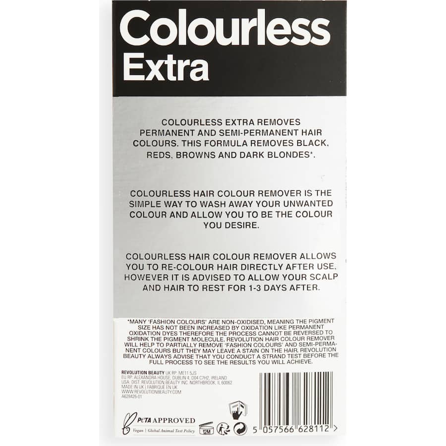 Colourless Hair Colour Remover Max Effect 180mL