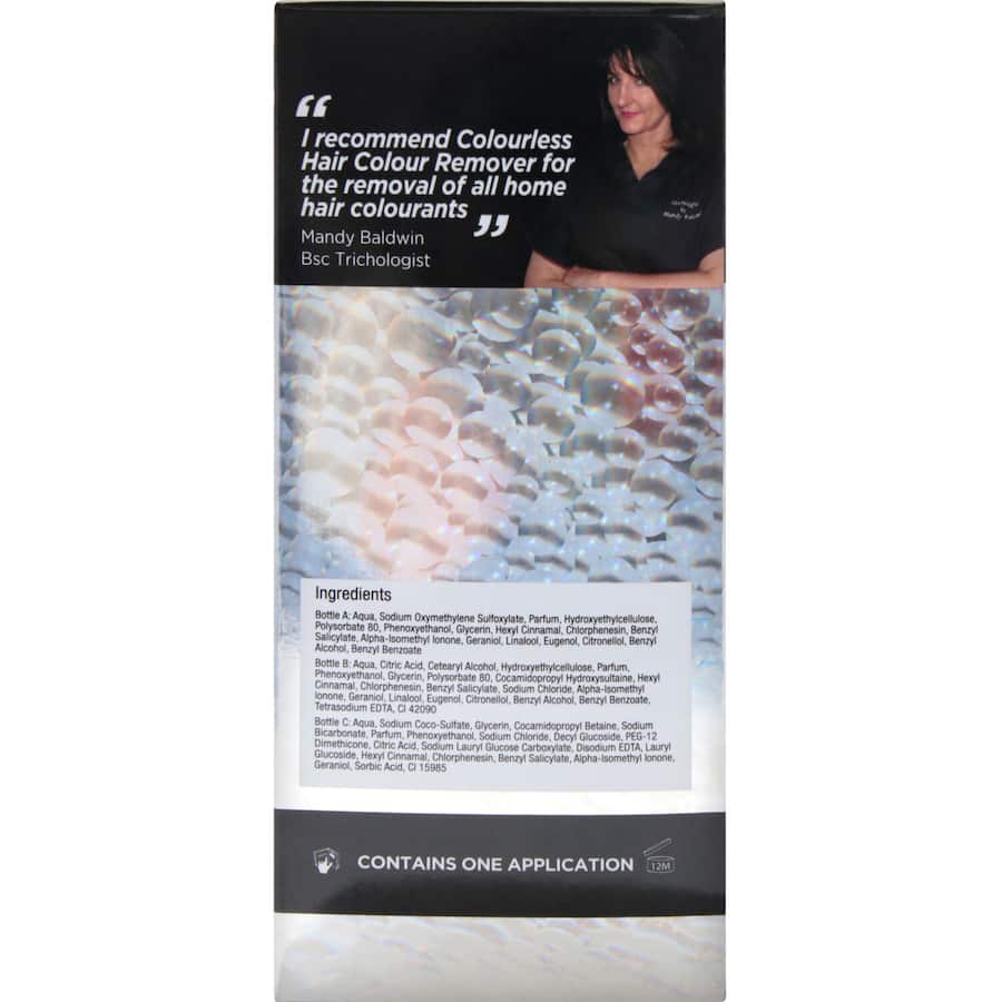 Colourless Hair Colour Remover Max Effect 180mL