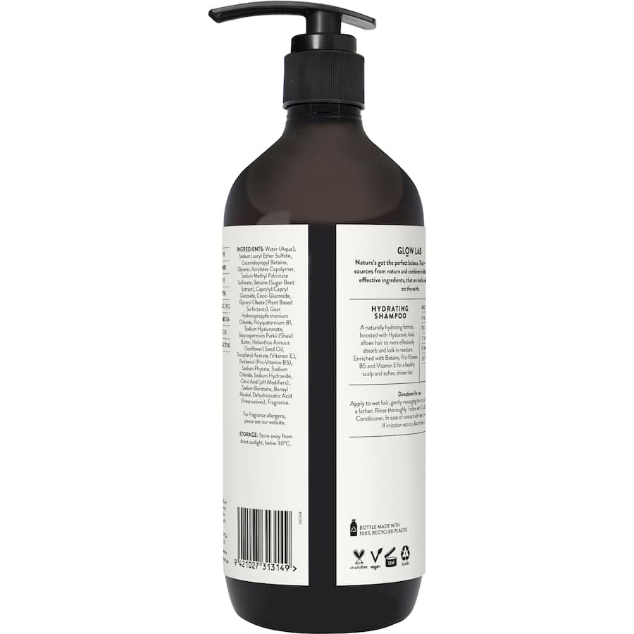 Glow Lab Shampoo Hydrating Pump 600mL