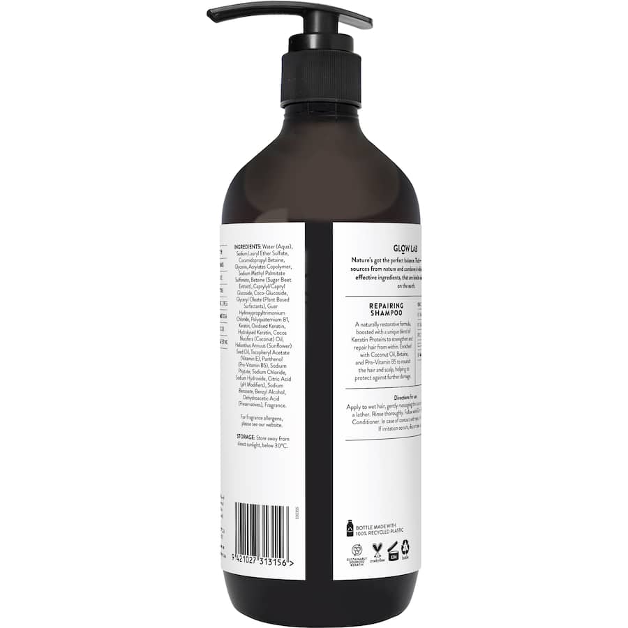 Glow Lab Shampoo Repairing Pump 600mL