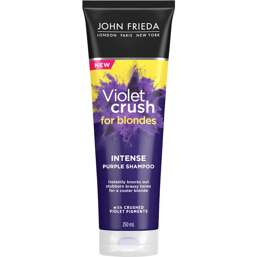 John Frieda Sheer Blonde Shampoo Intense Purple Violet Crush Tube 250mL