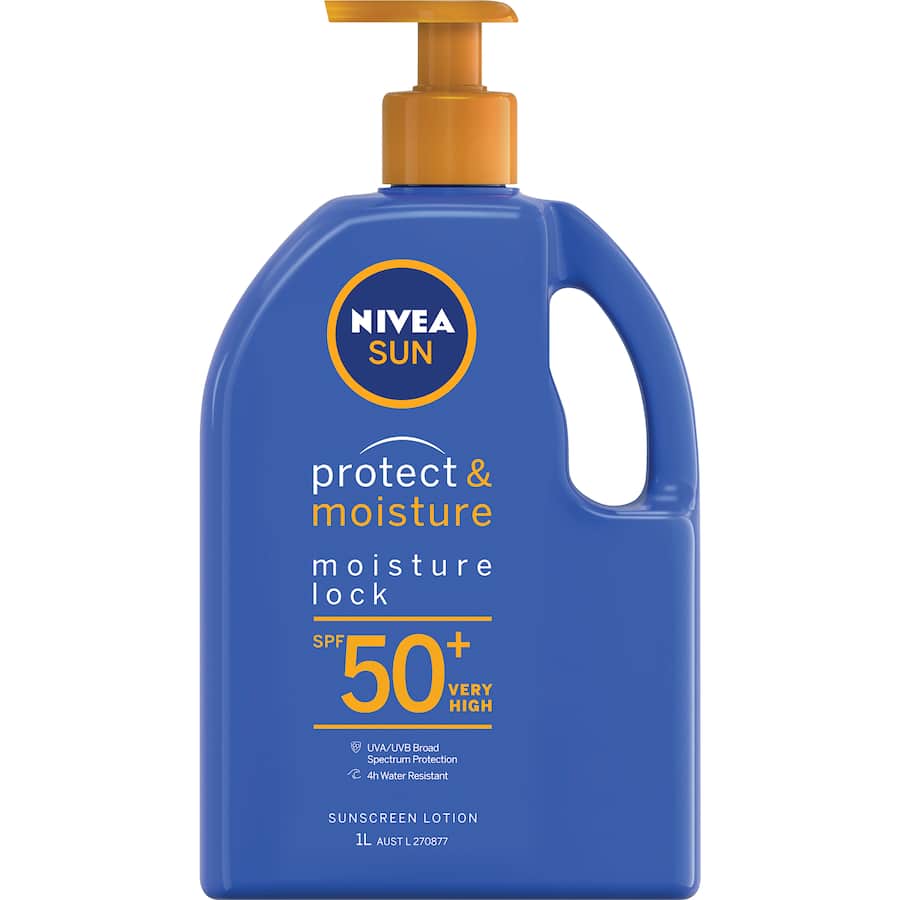 Nivea Sunscreen Protect & Moisture Spf50+ 1L