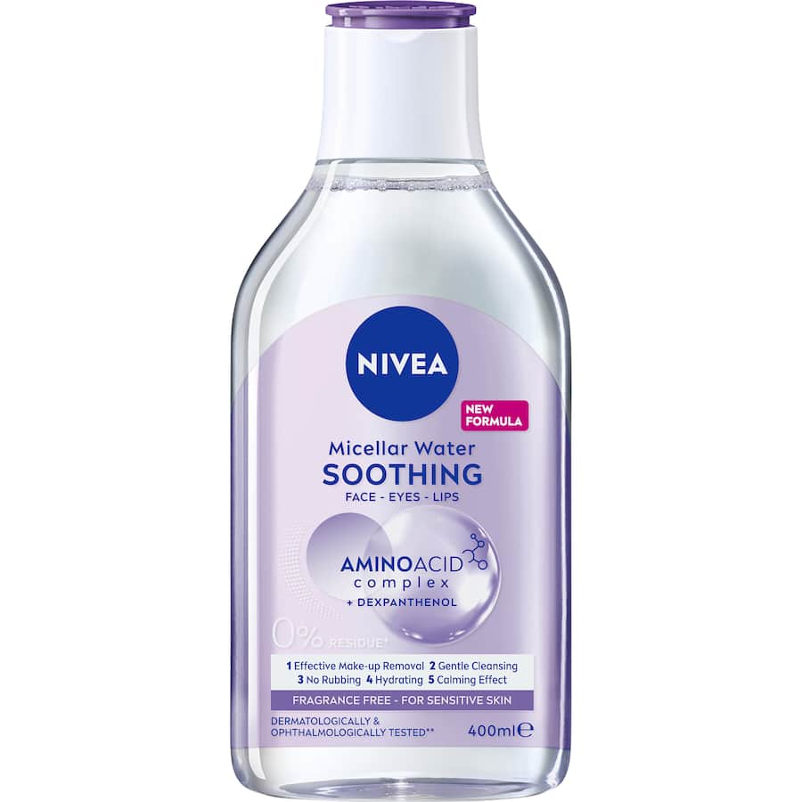 Nivea Micellar Water Make-up Remover Sensitive Skin 3 In 1 400mL