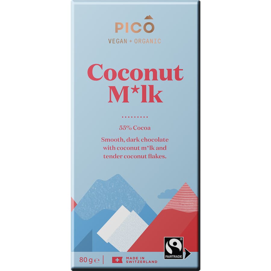 Pico Chocolate Coconut Milk Organic & Vegan 80g