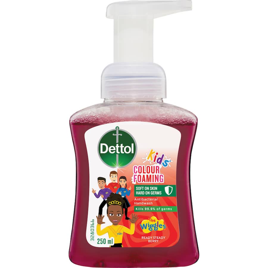 Dettol Kids Foaming Hand Wash Berry Pump 250mL