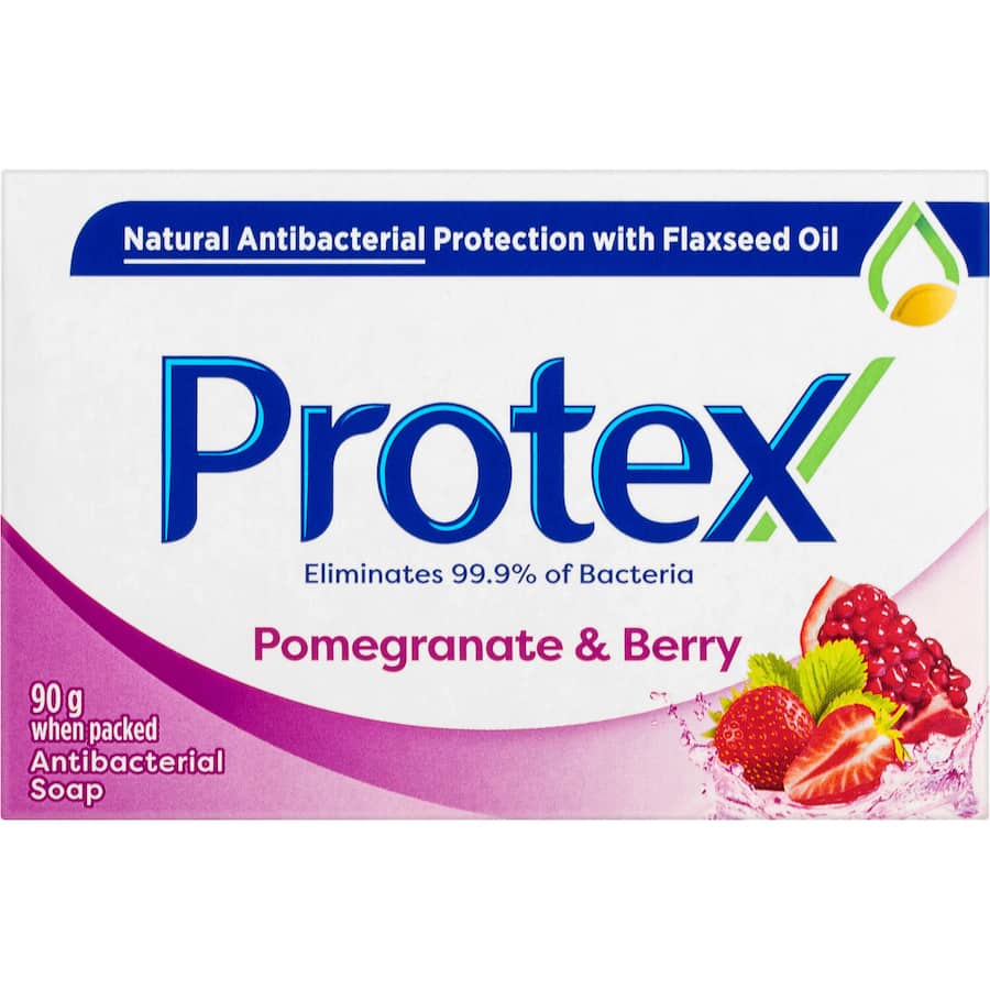 Protex Antibacterial Bar Soap Pomegranate & Berry Bar 90g
