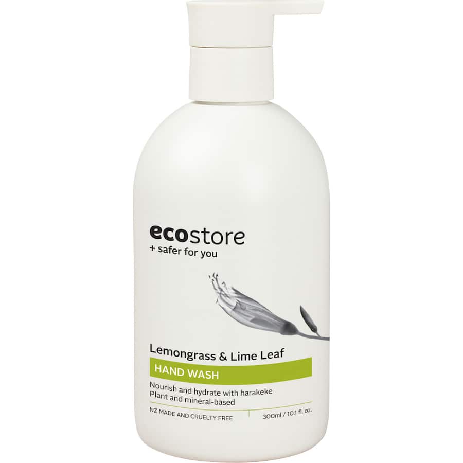 Ecostore Hand Wash Lemongrass & Lime Leaf Pump 300mL