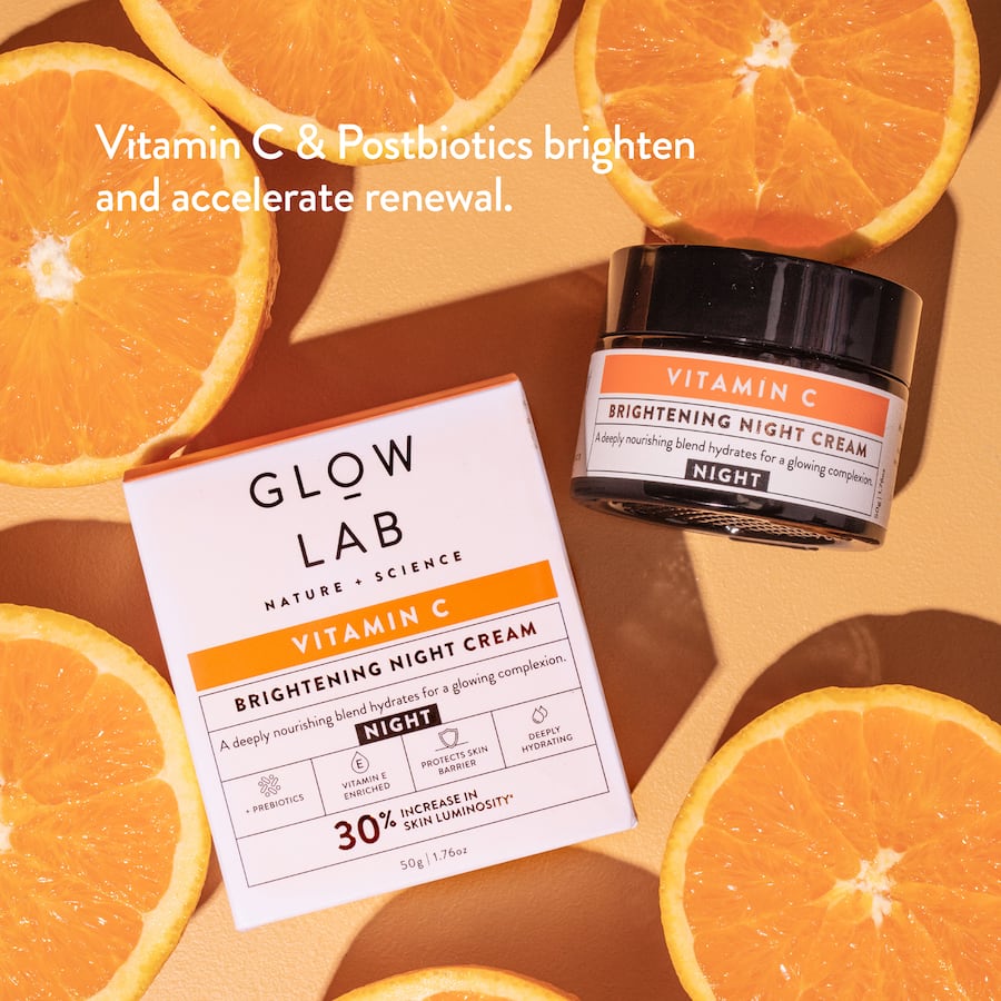 Glow Lab Night Cream Vitamin C Pot 50g