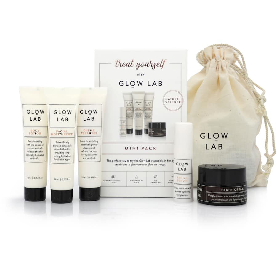 Glow Lab Gift Pack Mini Facial Products