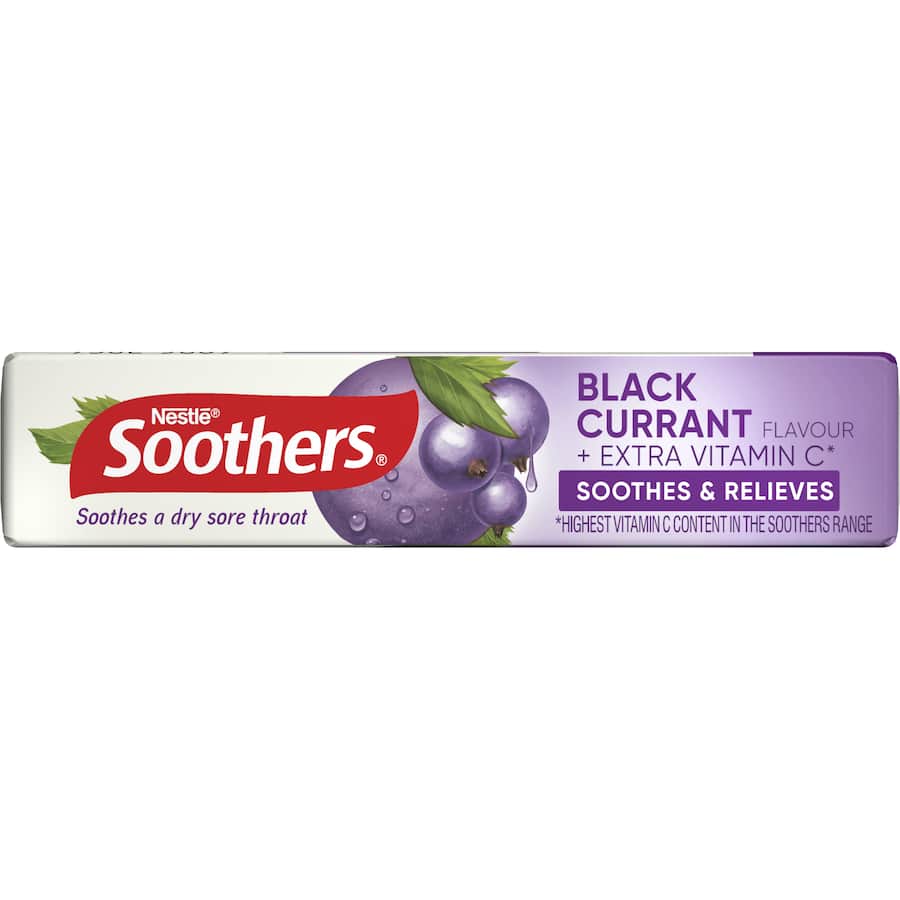 Nestlé Soothers Lozengers Blackcurrant 10 pack