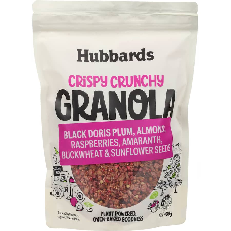 Hubbards Granola Plum & Almond 400g