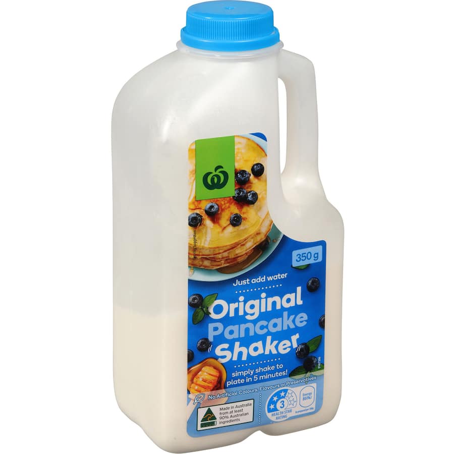 Woolworths Pancake Mix Original Shaker 350g