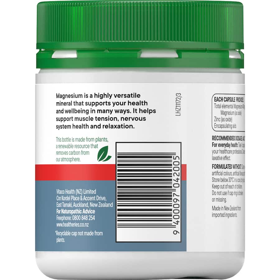 Healtheries Magnesium 400mg 120pack