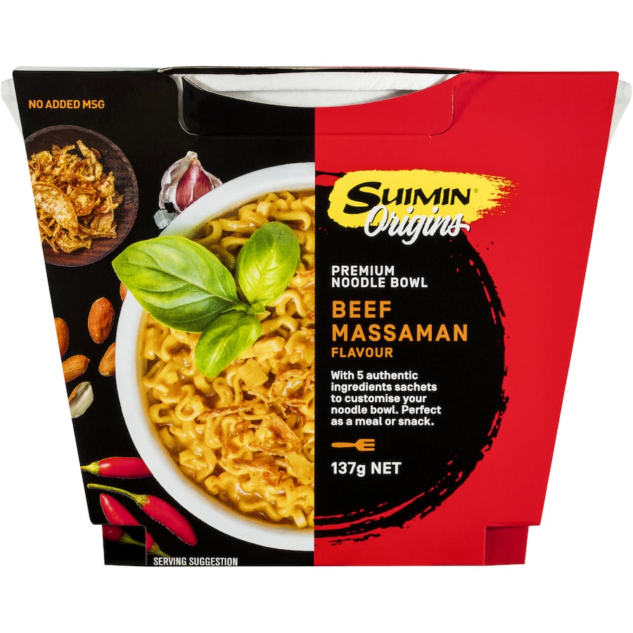 Suimin Instant Noodles Massaman Box 137g
