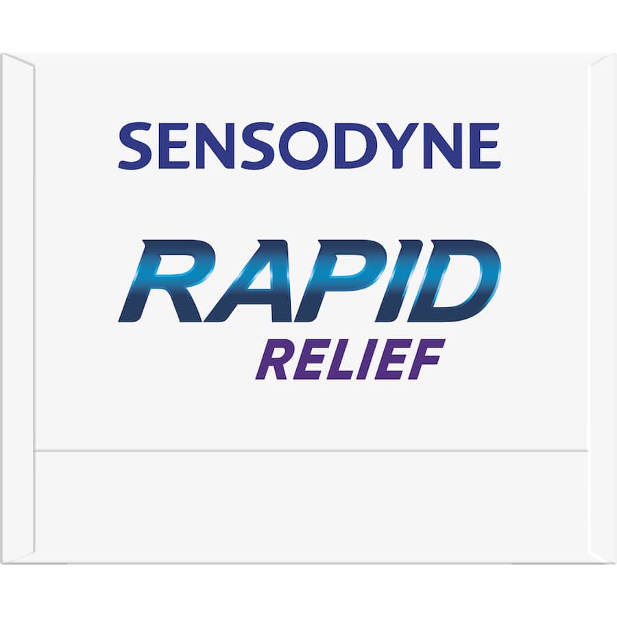 Sensodyne Sensitive Teeth Toothpaste Rapid Relief Cool Mint Tube 100g