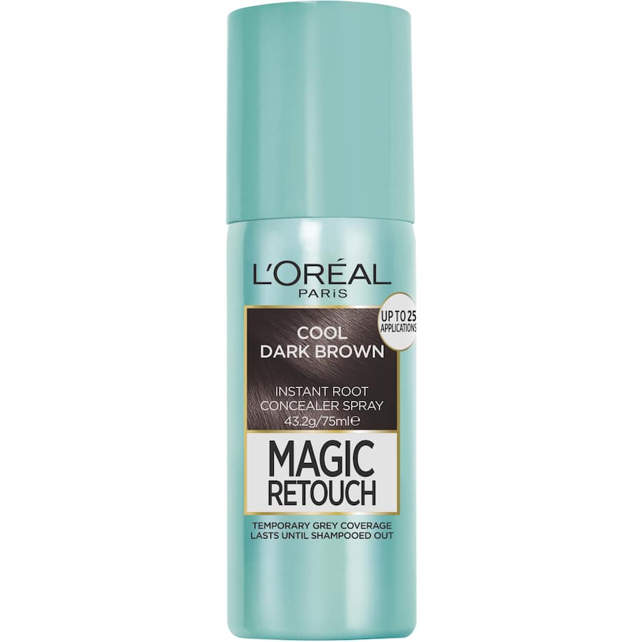 L'oreal Paris Magic Retouch Temporary Root Concealer Spray Cool Dark Brown 75mL