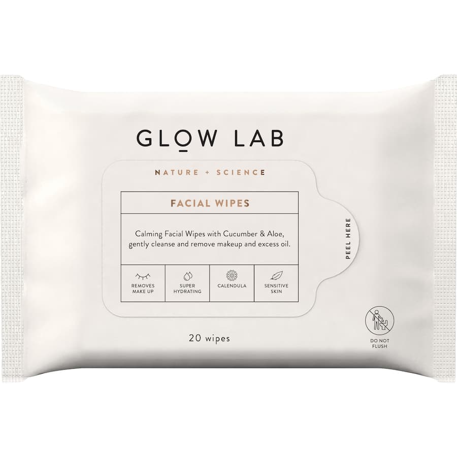Glow Lab Facial Wipes  20pack