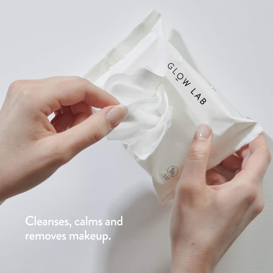 Glow Lab Facial Wipes  20pack
