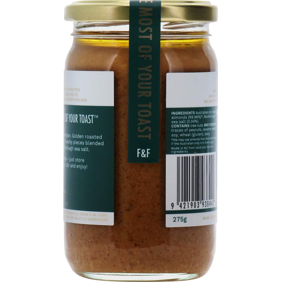 Fix & Fogg Almond Butter Crunchy 275g