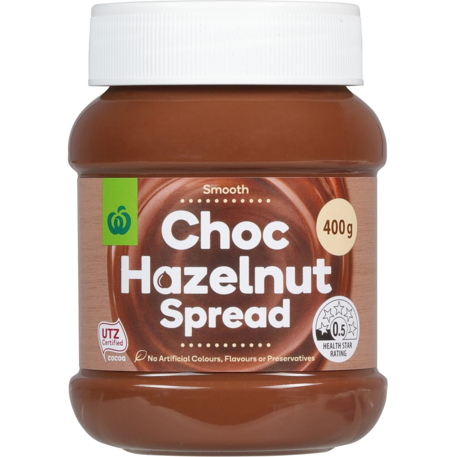 Woolworths Hazelnut Spread 400g