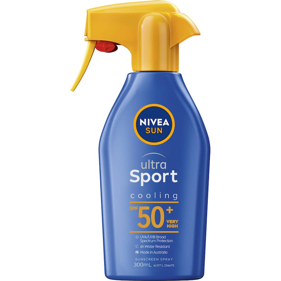 Nivea Sun Sport Sunscreen Spf50 Trigger spray 300mL