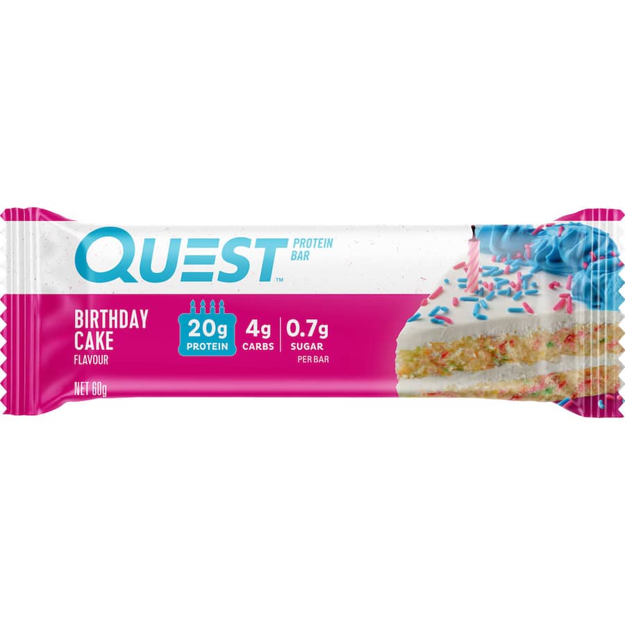 Quest Bar Protein Bar Birthday Cake 60g