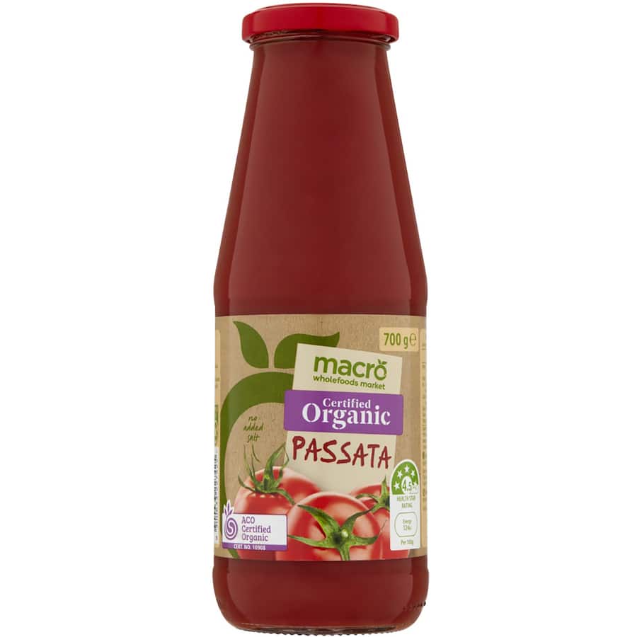 Macro Organic Pasta Sauce Passata 700g