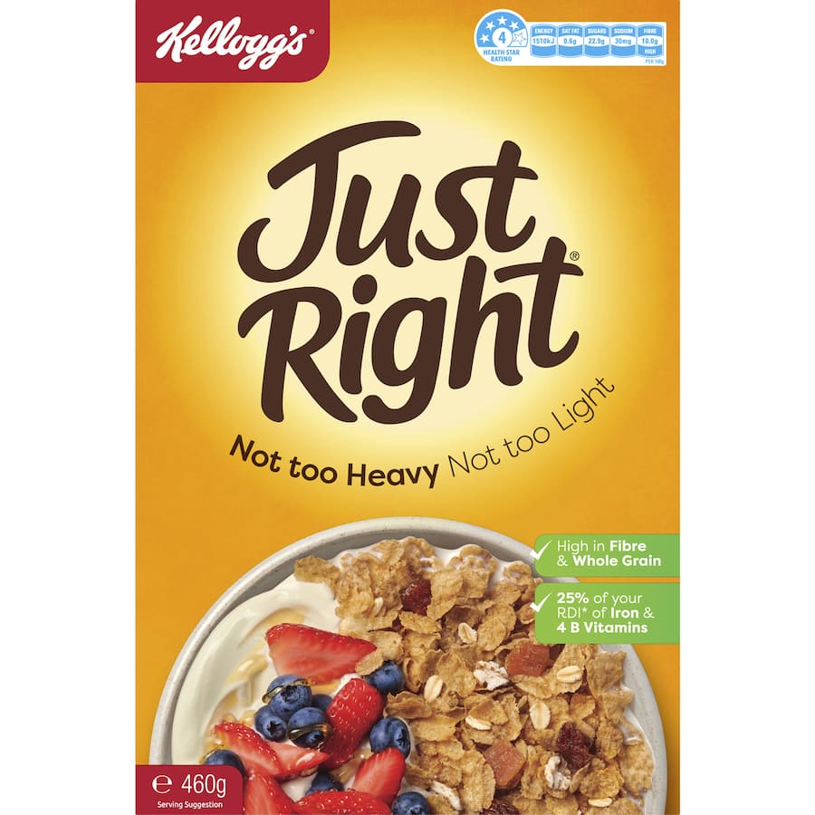 Kellogg's Just Right Cereal Original 460g