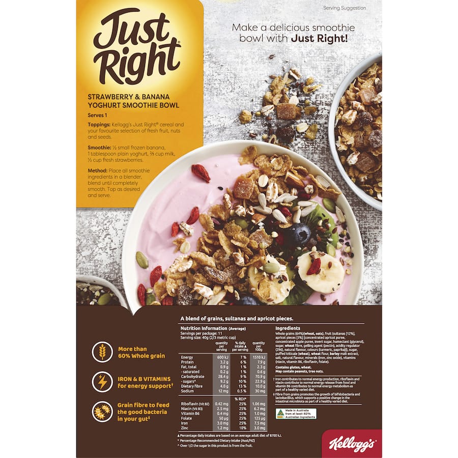 Kellogg's Just Right Cereal Original 460g