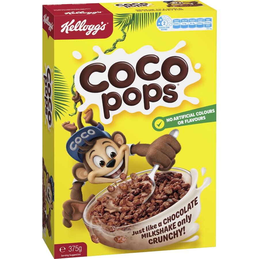 Kellogg's Cereal Coco Pops Original 375g