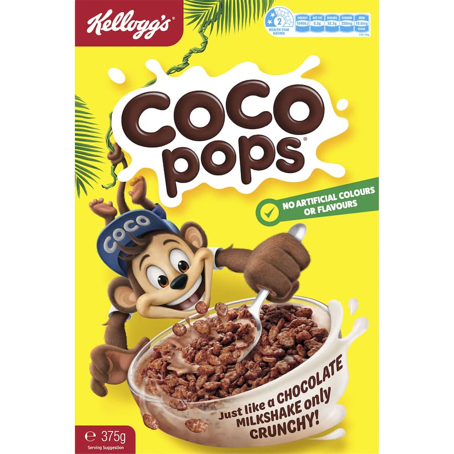 Kellogg's Cereal Coco Pops Original 375g