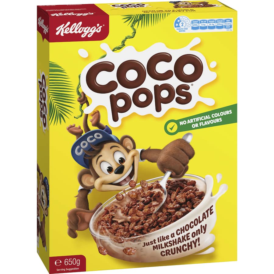 Kellogg's Cereal Coco Pops 650g