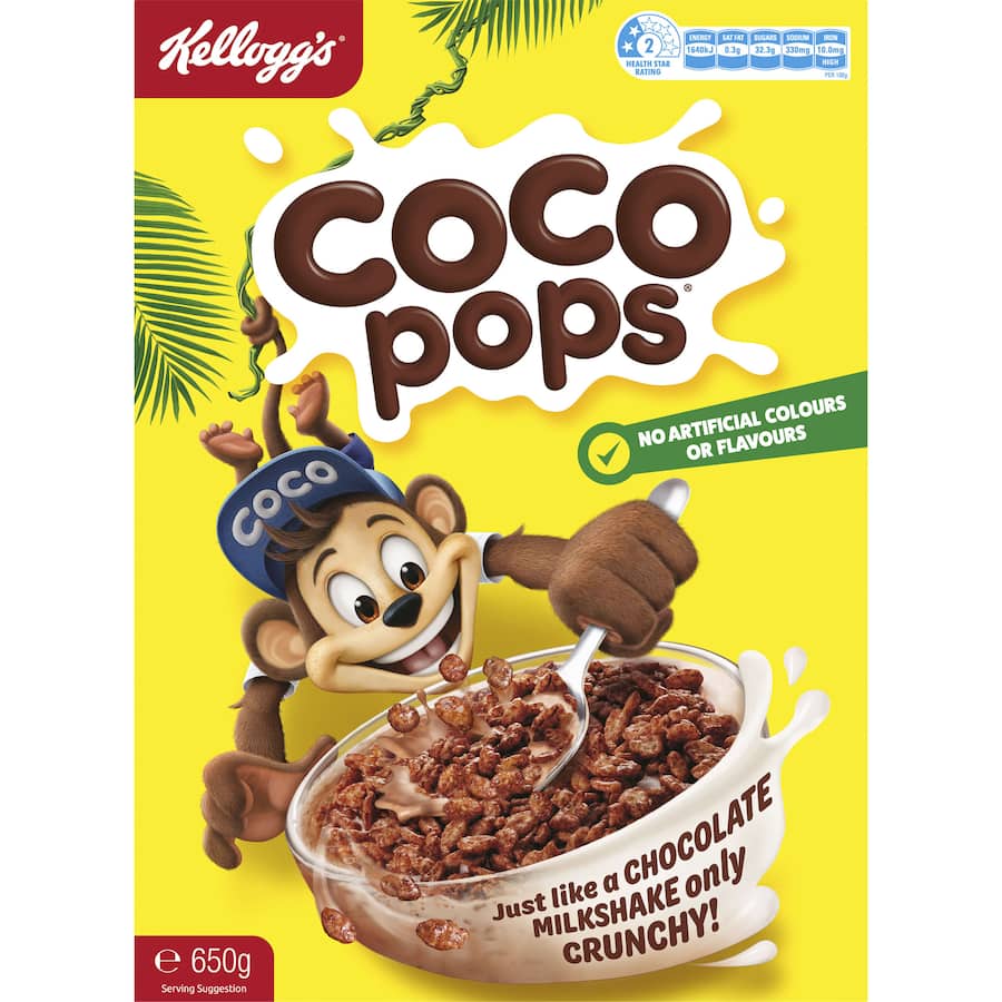 Kellogg's Cereal Coco Pops 650g