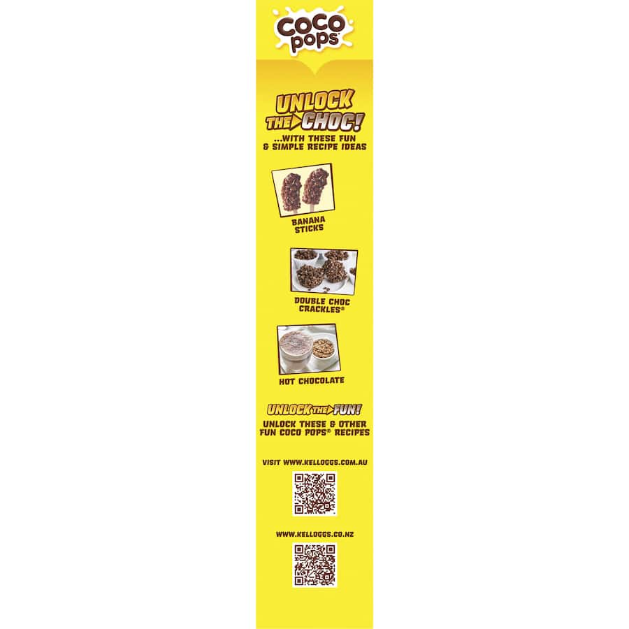 Kellogg's Cereal Coco Pops 650g